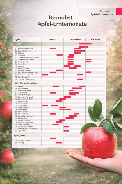 Apfel - Obstbaum, Unterlage M9