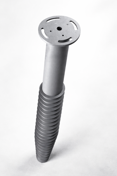 Erdschraube Länge 1200 mm Ø 114 mm