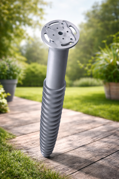 Erdschraube Länge 800 mm Ø 76 mm